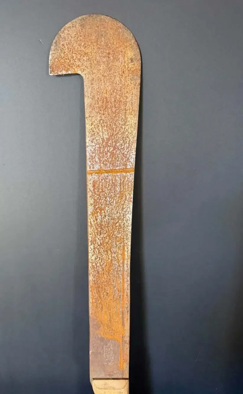 Vintage Heavy Duty Butcher's Machete / Lamb Splitter with Wood Handle